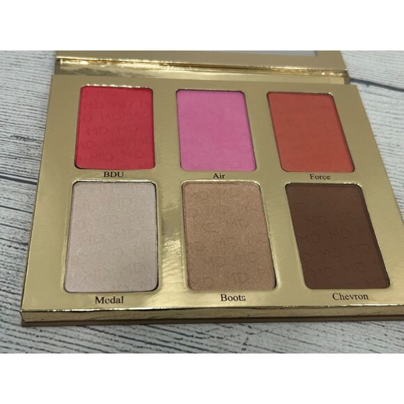 Cosmyfy About Face MD Palette Highlighter Blush Bronzer Makeup Delight 6x0.19 oz - Picture 2 of 6